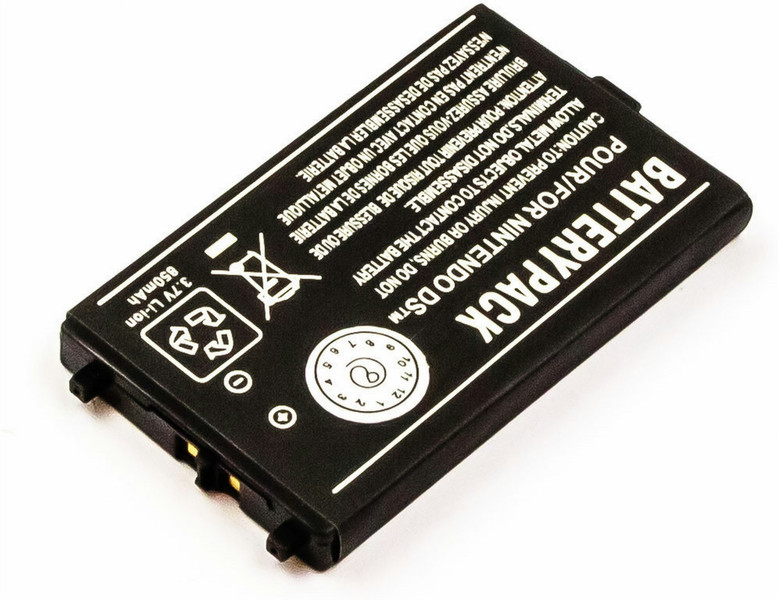 MicroBattery MBGP0002 Lithium-Ion (Li-Ion) 850mAh 3.7V rechargeable battery