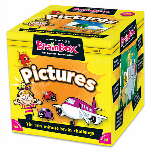 Green Board Games BrainBox Pictures Child Boy/Girl learning toy