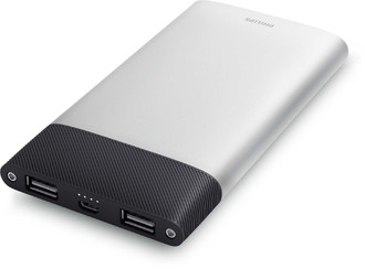 Philips DLP10006/97 Lithium Polymer (LiPo) 10000mAh Black,Silver power bank