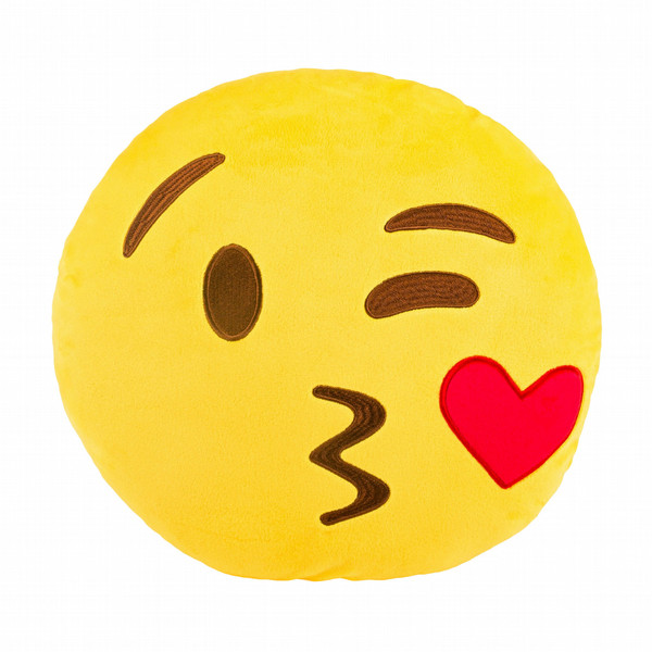 Throwboy Emoji Pillows - Kissy кроватная подушка