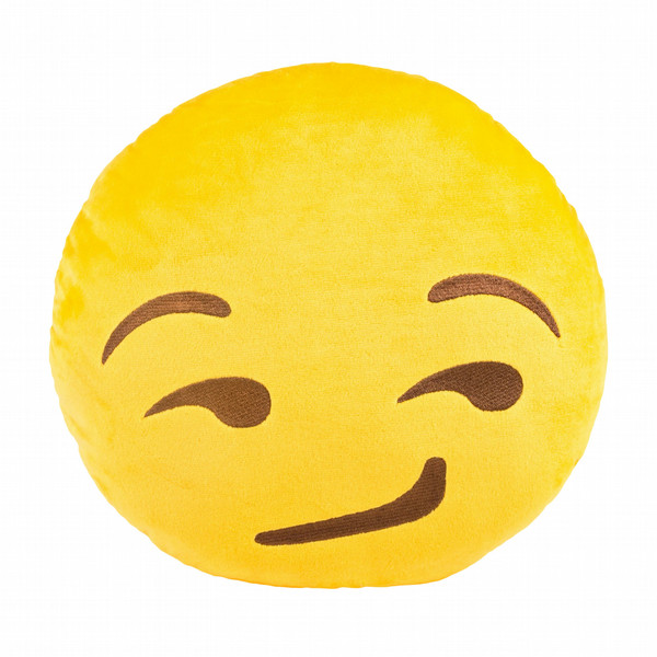Throwboy Emoji Pillows - Smirk кроватная подушка