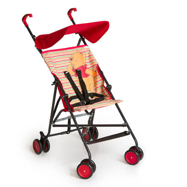 Hauck Sun plus Leichtgewichtiger Kinderwagen 1Sitz(e) Schwarz, Rot