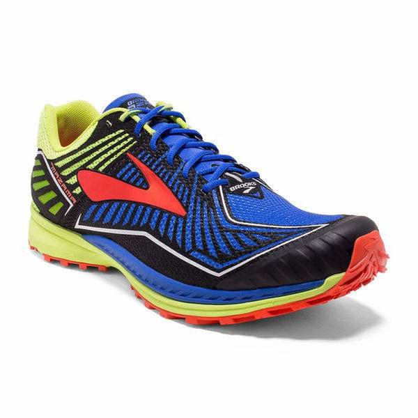 Brooks 1102351D455.090 Для взрослых Мужской Синий, Лайм, Красный 42.5 кроссовки