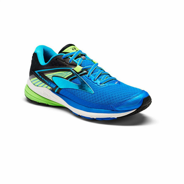 Brooks Ravenna 8 Для взрослых Мужской Синий, Зеленый 41 кроссовки