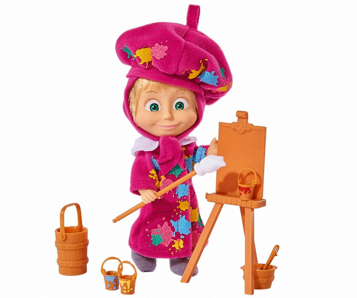 Simba Toys Masha Paint Fun Multicolour doll