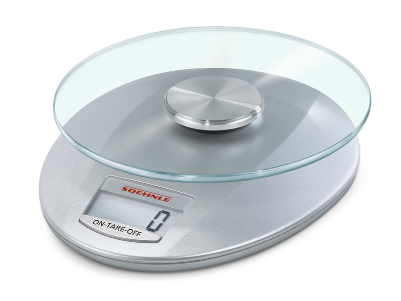 Soehnle Roma Silver Tabletop Electronic kitchen scale Stainless steel