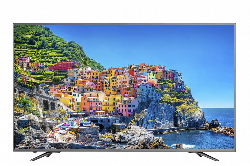 Hisense N6800 65Zoll 4K Ultra HD 3D Smart-TV WLAN Schwarz, Grau LED-Fernseher