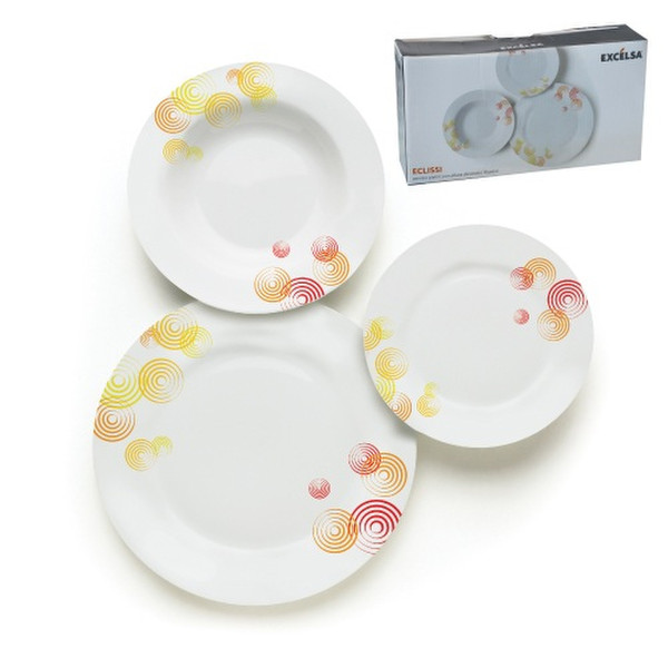 Excelsa 47293 Dinner plate Round White 18pc(s) dining plate