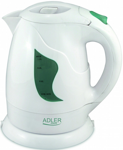 Adler AD 08 w 1L 850W White electric kettle