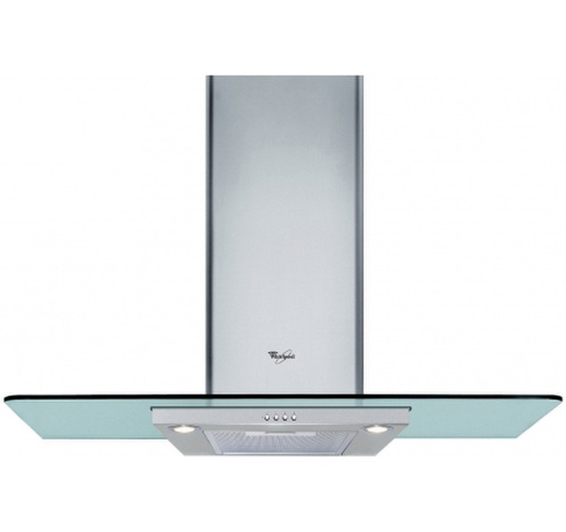 Whirlpool WHF 96 AM X Wall-mounted 368m³/h E Stainless steel cooker hood