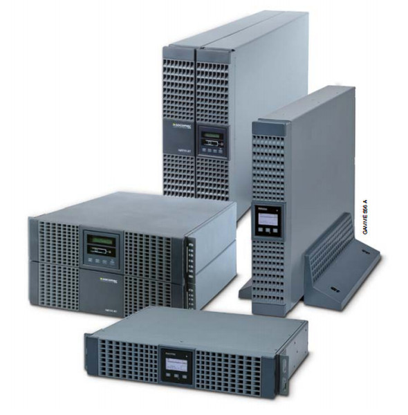 Socomec NRT2-U3300 Double-conversion (Online) 33VA Rackmount/Tower Black uninterruptible power supply (UPS)
