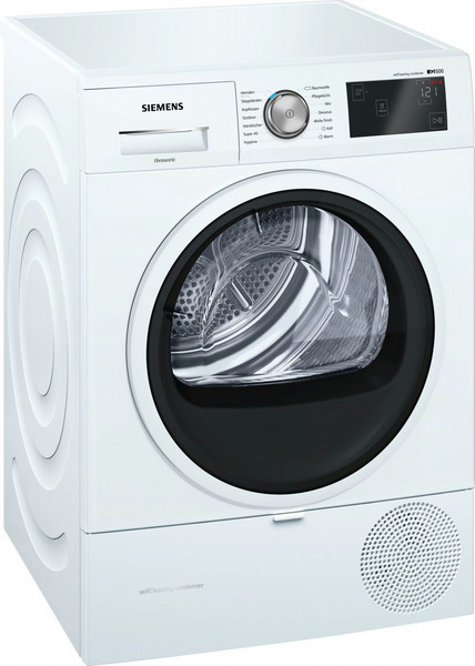 Siemens WT47W6ECO Freestanding Front-load 8kg A+++ White tumble dryer