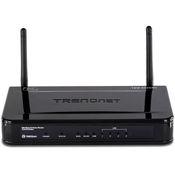 Trendnet TEW-634GRU Black wireless router