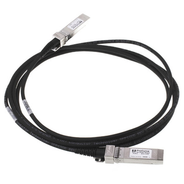 Hewlett Packard Enterprise X244 3м Черный сигнальный кабель