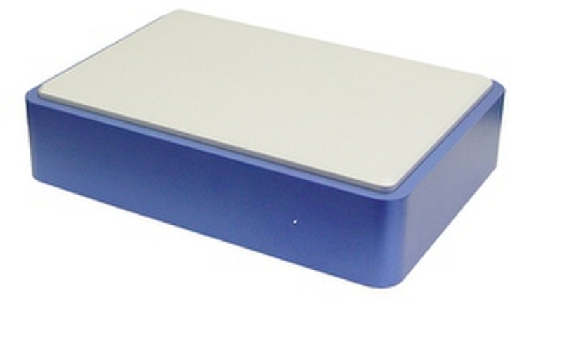 ipc2U iBOX-3741 1.6GHz N270 Blau, Weiß Mini-PC