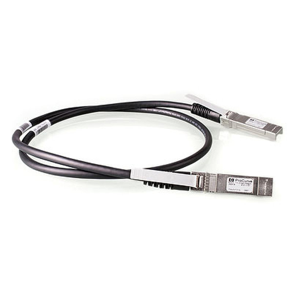 Hewlett Packard Enterprise X244 1m Black fiber optic cable