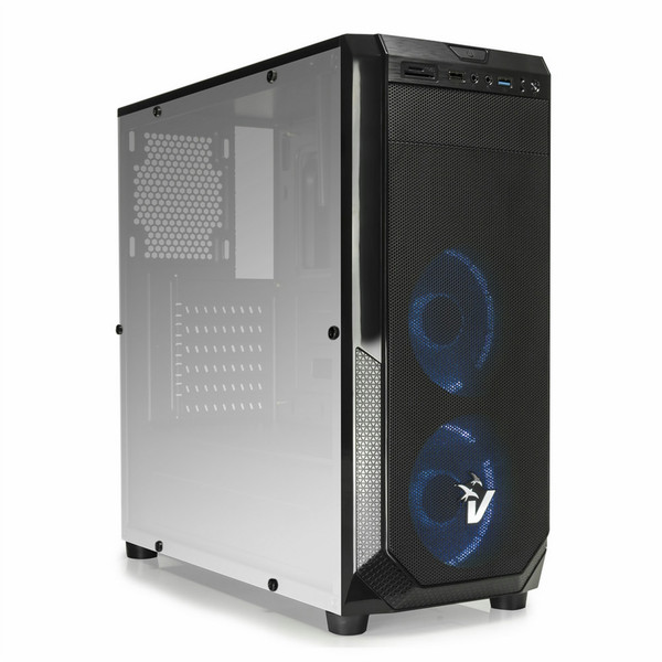 Vultech Blackdoom Black computer case