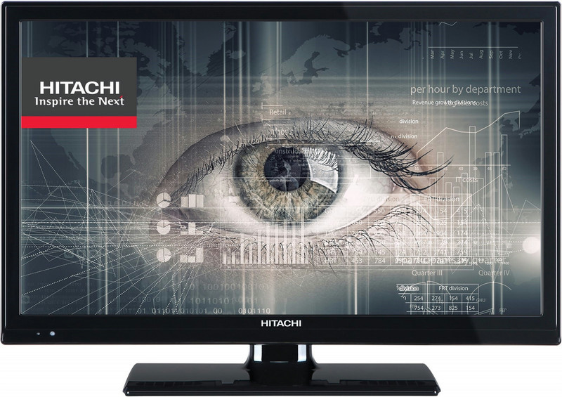 Hitachi 22HBC06 22Zoll Full HD Schwarz LED-Fernseher