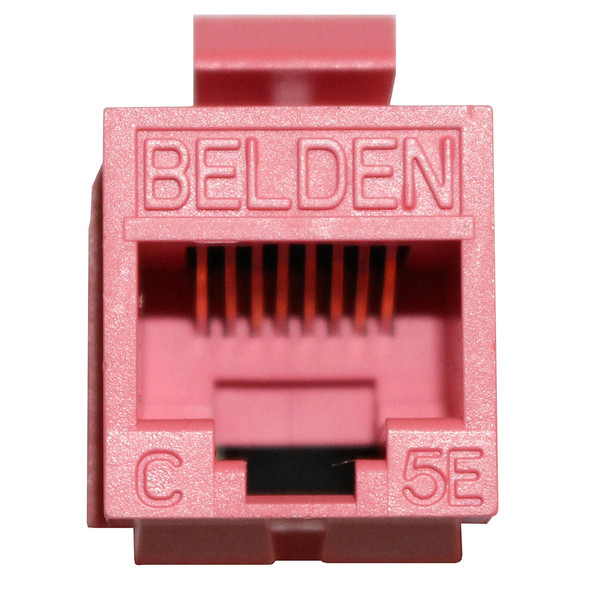 Belden AX101312 RJ-45, RJ-11 Красный коннектор