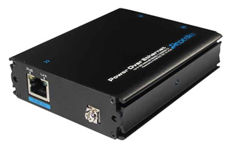 Provision-ISR PoER-02 Network repeater Black 10,100Mbit/s