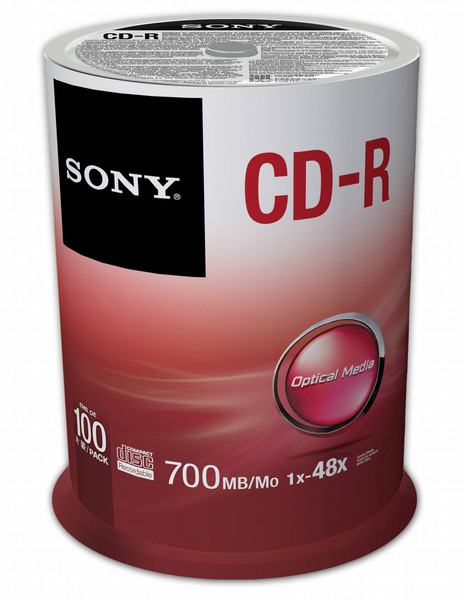 Sony CDQ80SEA CD-R 700MB 100pc(s) blank CD