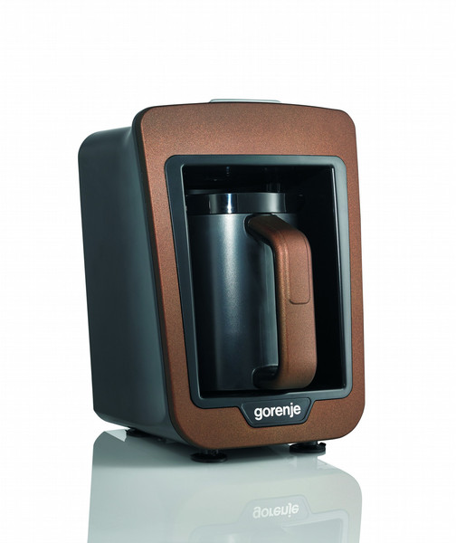 Gorenje ATCM730T Freestanding Fully-auto Turkish coffee maker 0.27L 4cups Black,Brown