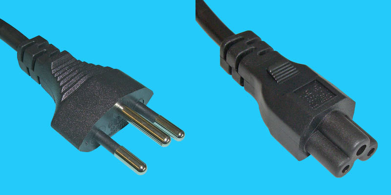 Diggelmann SPNBI-1 1m C5 coupler Black power cable