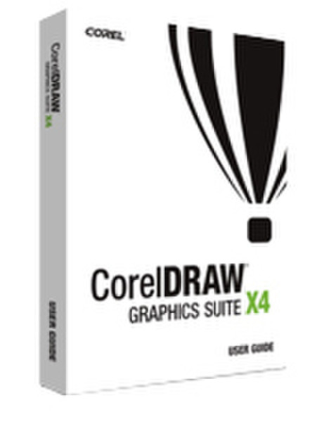 Corel CorelDraw Graphics Suite X4 User Manual Software-Handbuch