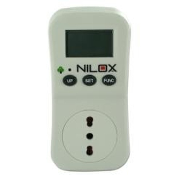 Nilox Power Meter Batteria Ricaricabile Белый сетевой фильтр