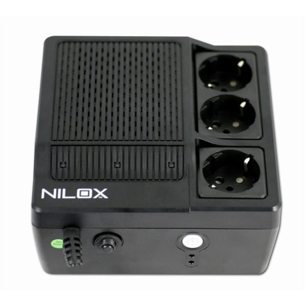 Nilox SOHO 750 750VA Black uninterruptible power supply (UPS)