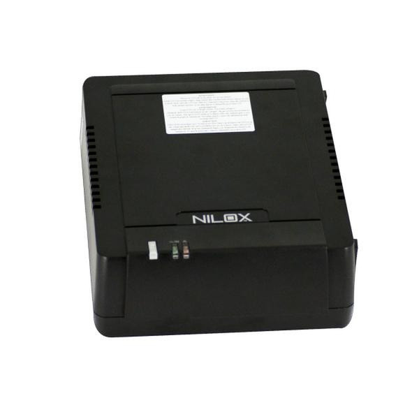 Nilox Smart Interactive 1100 1100VA Black uninterruptible power supply (UPS)