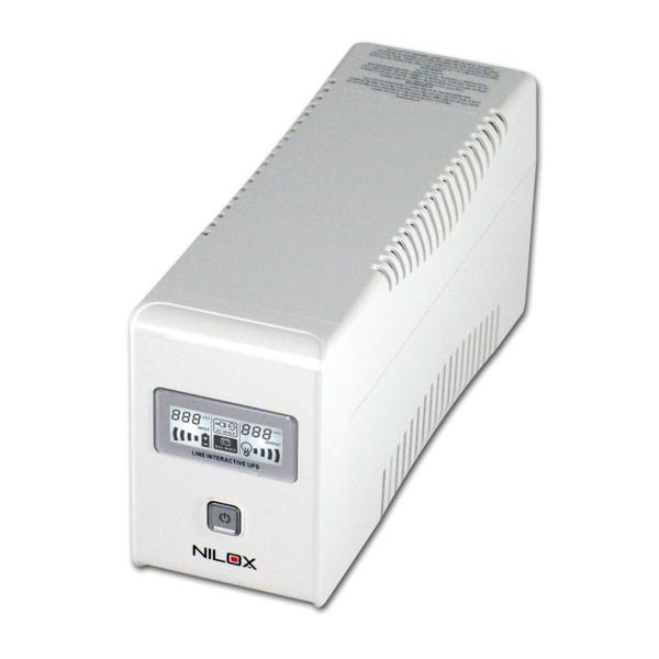 Nilox iPower 1200 1200VA Weiß Unterbrechungsfreie Stromversorgung (UPS)