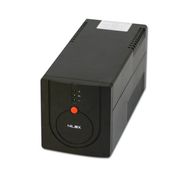 Nilox Server 1400 1400VA Schwarz Unterbrechungsfreie Stromversorgung (UPS)