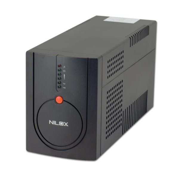 Nilox 17NXGCLI20002 2100VA Black uninterruptible power supply (UPS)