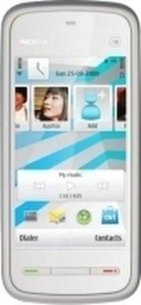 Nokia 5230 Blau, Weiß Smartphone
