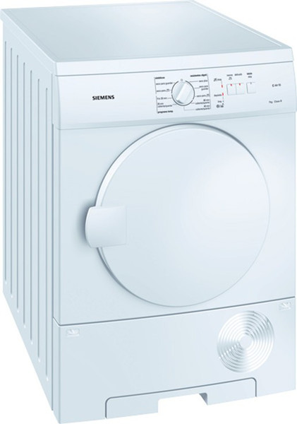 Siemens WT44C101EE Отдельностоящий Фронтальная загрузка 7кг Белый сушилка для белья