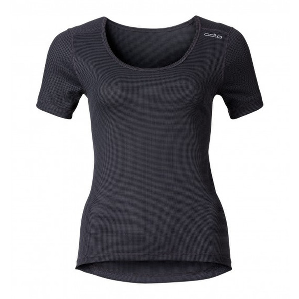 Odlo Cubic T-shirt XS Short sleeve Crew neck Black