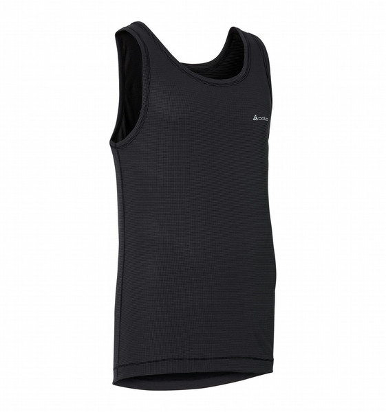 Odlo Cubic Tank top L Ärmellos Rundhals Schwarz