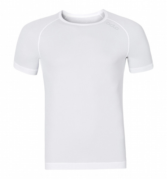 Odlo Cubic T-shirt XL Kurzärmel Rundhals Weiß