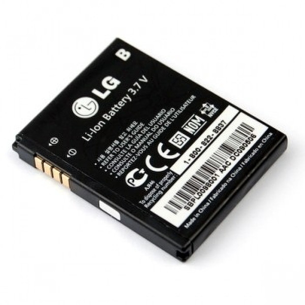 LG GC900 Battery Литий-ионная (Li-Ion) 1000мА·ч 3.7В аккумуляторная батарея