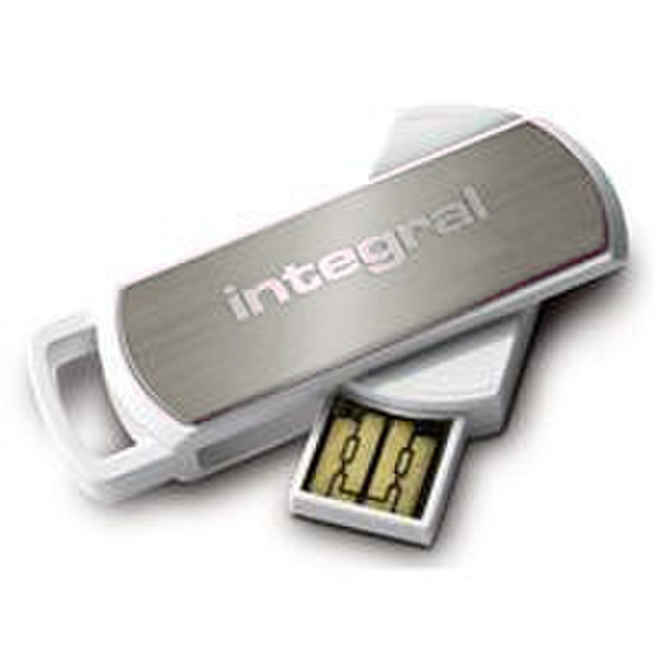 Integral 8GB 360 8ГБ USB 2.0 Тип -A Серый USB флеш накопитель