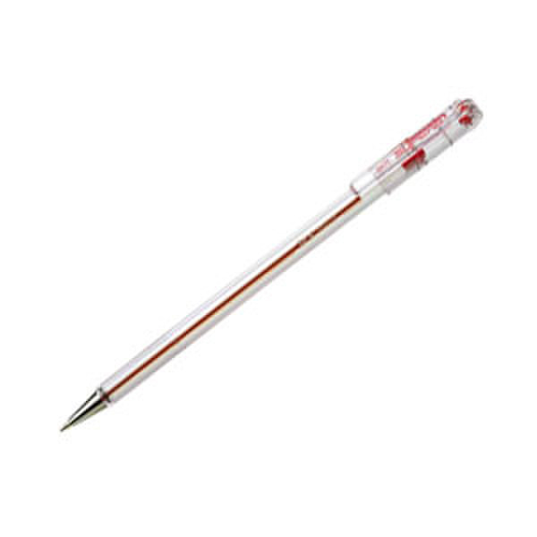 Pentel Superb Medium Stick ballpoint pen Medium Rot 12Stück(e)