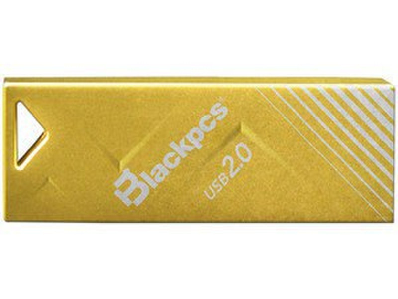 Blackpcs MU2104 4ГБ USB 2.0 Тип -A Золотой USB флеш накопитель