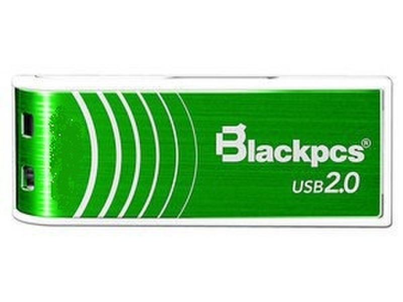 Blackpcs MU2103 4GB USB 2.0 Type-A Green,White USB flash drive
