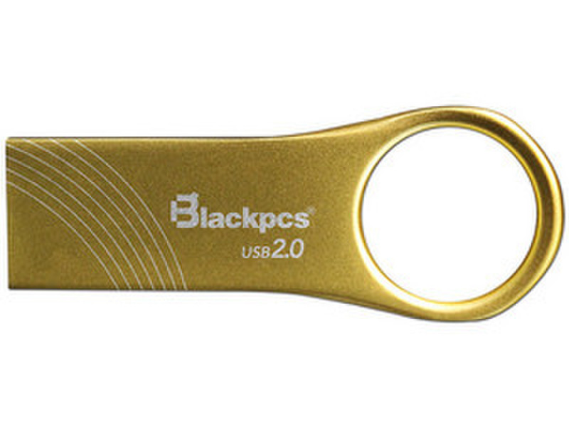 Blackpcs MU2102 32ГБ USB 2.0 Тип -A Золотой USB флеш накопитель