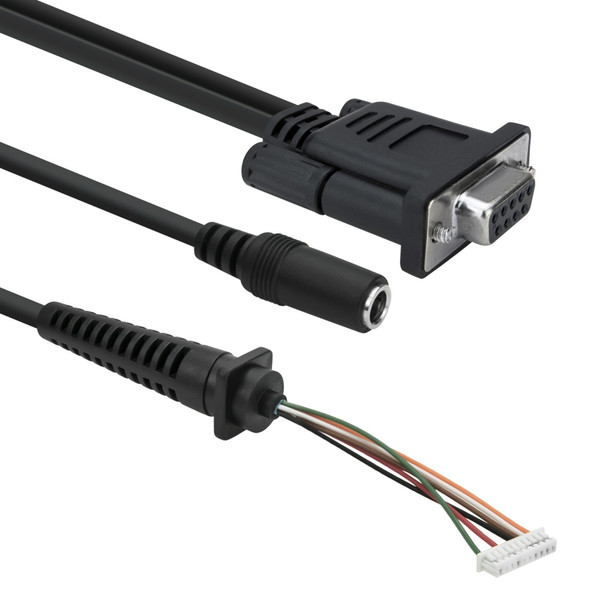Vultech CB232-01 1.8m RS232 Black serial cable