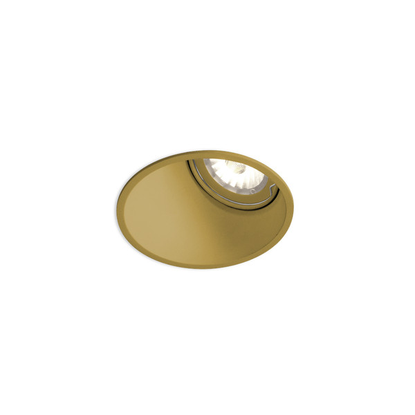 Wever & Ducré DEEP ASYM 1.0 Для помещений Recessed lighting spot GU5.3 Золотой