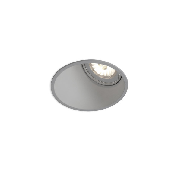 Wever & Ducré DEEP ASYM 1.0 Для помещений Recessed lighting spot GU5.3 Cеребряный