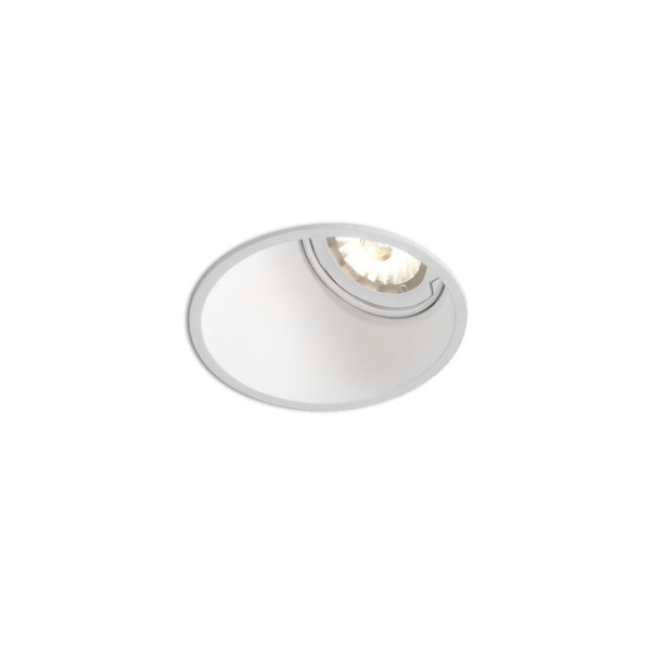 Wever & Ducré DEEP ASYM 1.0 Для помещений Recessed lighting spot GU5.3 Белый