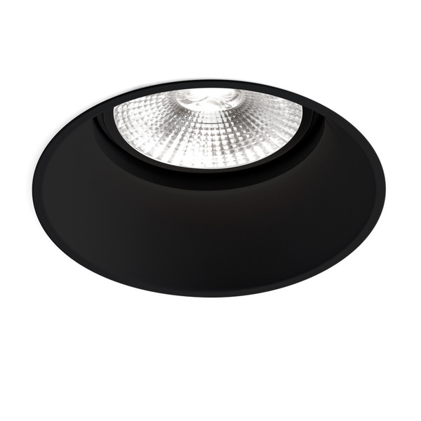 Wever & Ducré DEEP ADJUST 1.0 Для помещений Recessed lighting spot G53 Черный